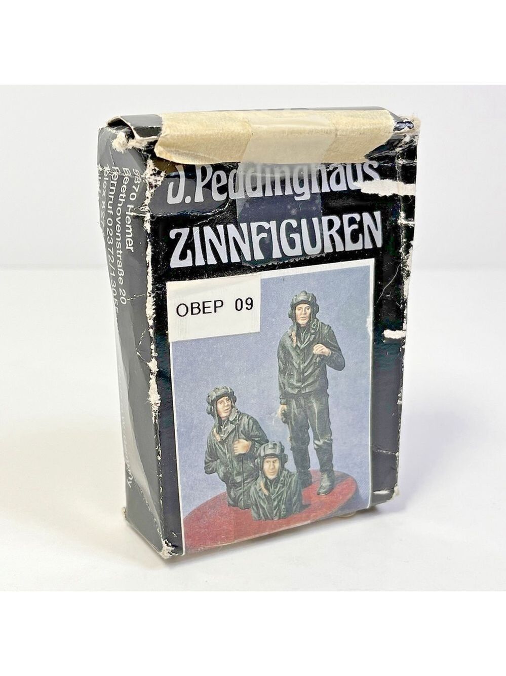 J. Peddinghaus Zinnfiguren OBEP 09 Russische Panzerbesatzung 1960 JPZ DE